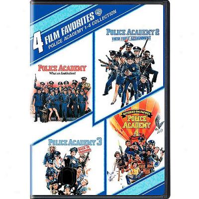 Police Academy 1-4 Collection: 4 Film Favorites (widescreen, Full Frame)