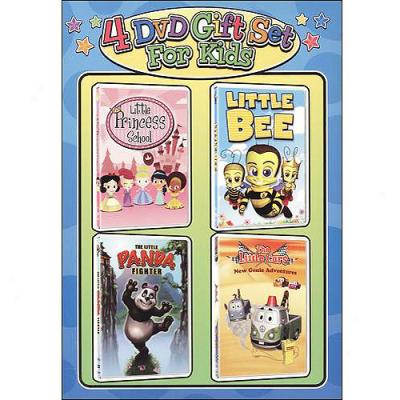 Princess School / Little Bee / The Little Panda Fighter / The Little Cars: New Genie Adventures (full Frame)