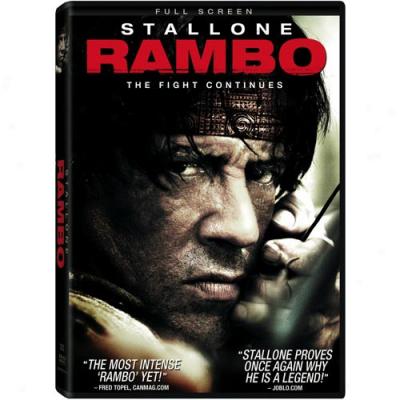 Rambo: The Fight Continues (full Frame)