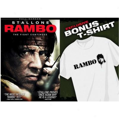 Rambo: The Fight Continues (with T-shirt) (full Frame)