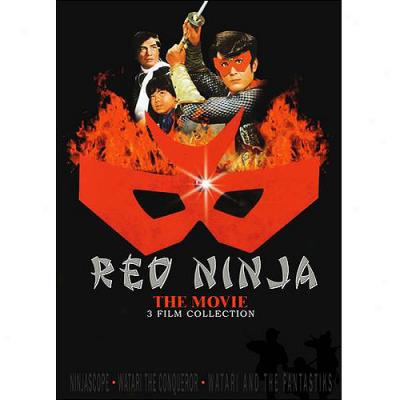 Red Ninja: 3 Film Collection - Ninjascope / Watari The Conqueror / Watari And The Fantastiks