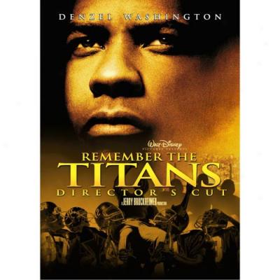 Remember The Titans (directo'rs Cut) (widescreen)