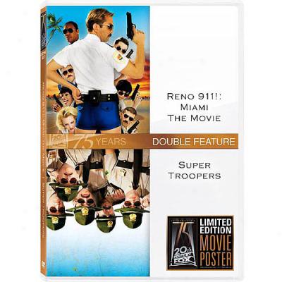 Reno 911: Miami / Super Troopers (double Feature) (ffox 75th Anniversary) (widescreen)