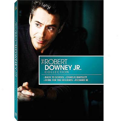 Robert Downey Jr. Star Collection: Charlie Bartlett / Back To School / Home For The Holidays / Richard Iii (full Frame, Widsecreen)