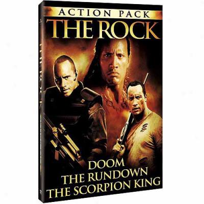 Rock Action Pack: Scorpion King / The Rundown / Doom (unrated) (widescreen)