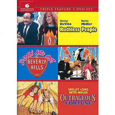 Ruthless People / Low And Out In Beverly Hills / Outrageous Fortune (wwidescreen)