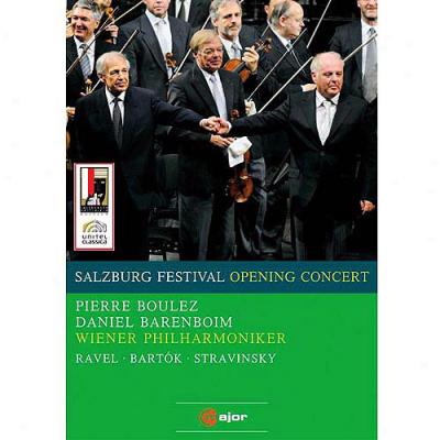 Salzburg Festival Opening Concert 2008: Ravel / Bartok / Stravinsky (widescreen)