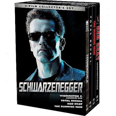 Schwarzenegger Collector's Set: Terminator 2 / Total Recall / Red Heat / The Running Man (widescreen)