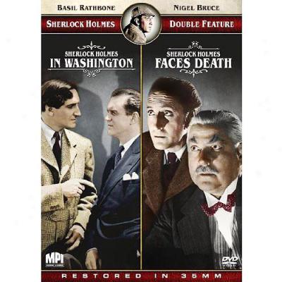 Sherlock Holmes Faces Death / Sherlock Holmes In Washington (double Feature) (full Frame)