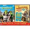 Shrek 2 / Madagascar Activity Disc & Movie Ticket (2-packk)