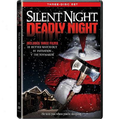 Silent Night, Deadly Night: Better Watch Out / Initiation / The Toymaker (3-pack) (widescreen)