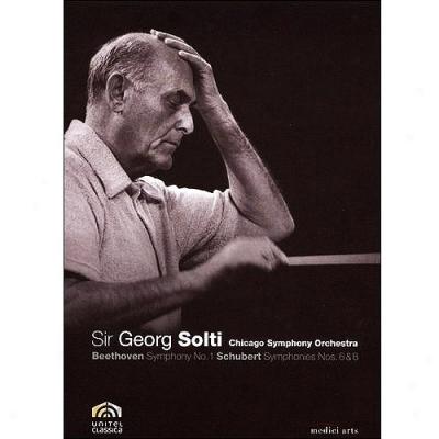 Sir Georg Solti / Chicago Symphony Orcestra: Beethoven Symphoby No. 1 / Schubert Consonance Nos. 6 & 8