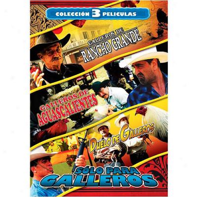 Solo Para Galleros (ocleccion 3 Peliculas) (spanish)