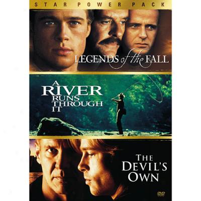 tSar Power 3-pack: Legends Of The Fall / A River Runs Through It / The Devil's Own (widescreen)