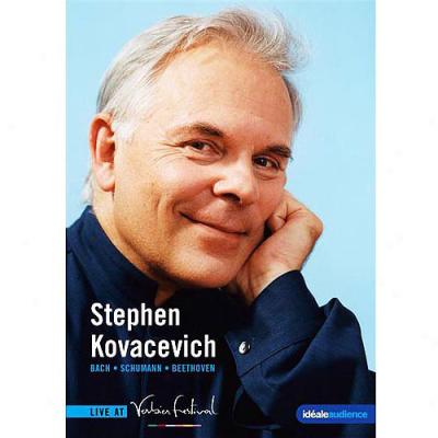 Stephen Kovacevich: Bach / Schumann / Beethoven - Live At Verbier Festivai (widescreen)