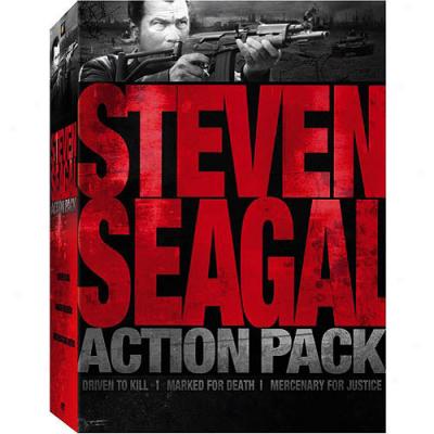 Steven Seagal Action Pack: Driven To Kill / Mercenary For Justice / Marked According to Death (widescreen)