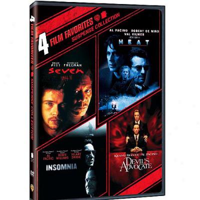 Suspense Collection: 4 Pellicle Favorites - Heat / Se7en / The Devil's Intercessor / Insomnia (widescreen)