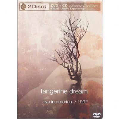 Tangerine Dream: Live In America - Ninety Two (with Cd)