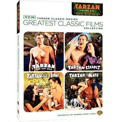 Tcm Greatest Classic Films Collection Johnny Weissmuller As Tarzan, Vol. 1