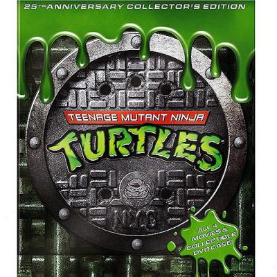 Teenage Mutant Ninja Turtles Film Collection (25th Yearly  Gift Set) (widescreen)