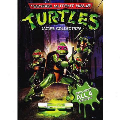 Teenage Mutant Ninja Turtles Film Collection (4-pack) (widescreen, Full Frame)