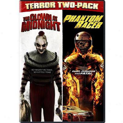 Terror Two-pack: The Clown At Midnight / Phantom Racer (full Frame)