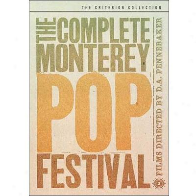 The Complete Monterey Pop Festival (crietrion Collection)