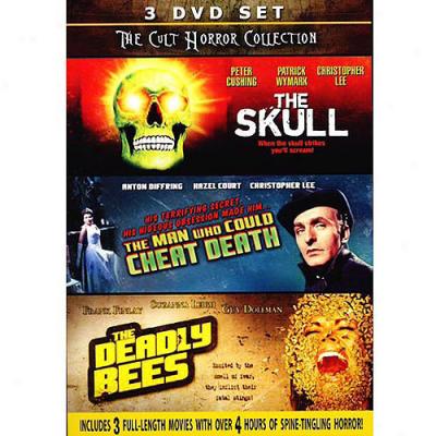 The Cult Horror Colleection: The Skull / The Man Who Could Cheat Death / The Deadly Bees (widescreen)