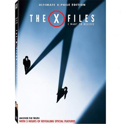 The X-files: I Want To Believe (2-disc) (special Edition) (widescreen)