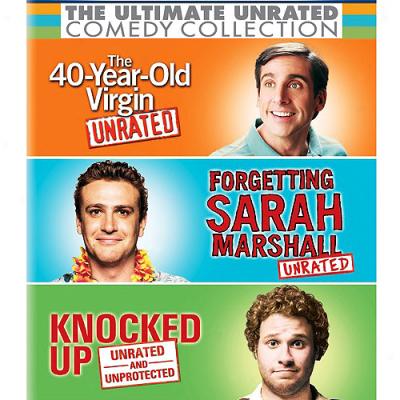 Ultimate Unrrated Comedy Collection: Forgetting Sarah Marshall / Knocked Up / The 40-year-old Virgin