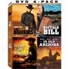 Western 4-pack: Buffalo Bill / The Bravados / Drums Along The Mohawk /in Old Arizona