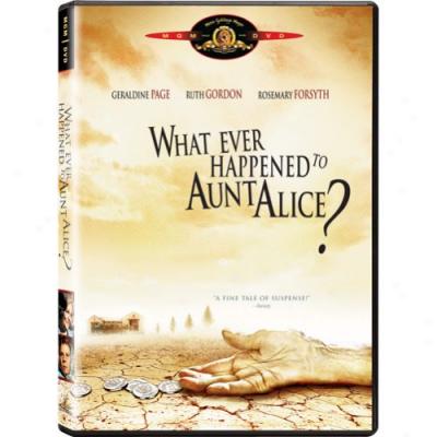 What Always Happened To Aunt Alice? (widescreen)