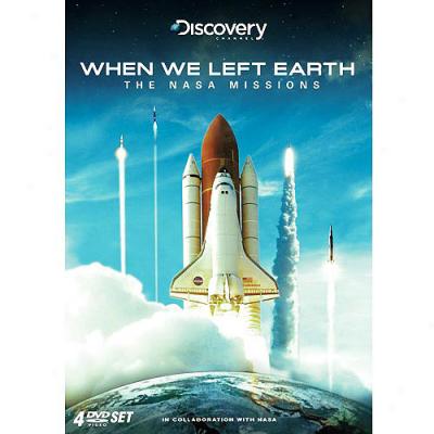 When We Left Earth: Nasa Missions [4 Discs] (widescreen)