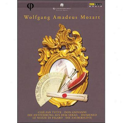 Wolfgang Amadeus Mozart: Cosi Fan Tutte / Don Giovanni / Die Entfuhrung Aus Dem Serail / Idemeneo / Le Nozz