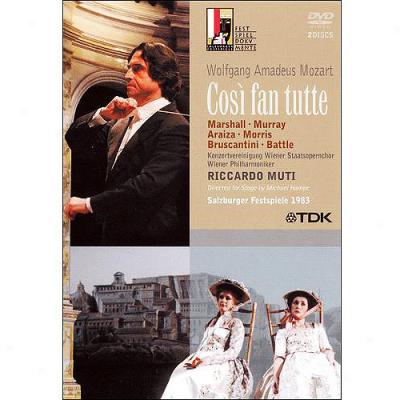 Wolfgang Amadeis Mozart: Cosi Fan Tutte