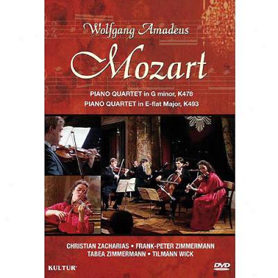 Wolfgang Amadeus Mozart: Piano Quartets K478 And K493