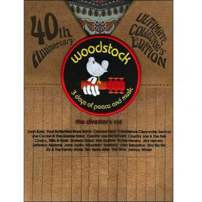 Woodstock (director's Cut) (40th Anniversary Ultimate Collector's Edition) (3-disc) (widescreen)