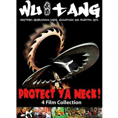 Wu Tang Protect Ya Neck 4-film Collection:-Shaolin Death Squad / Fatal Flying Guillotine / Zatoichi Vs. Flying Guillotine / Shaolin Mystagogue/