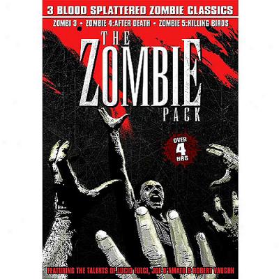 Zombie Pavk: Zombi 3 / Zombie 4: After Death / Zombie 5: Kipling Birds (widescreen, Full Fabricate)