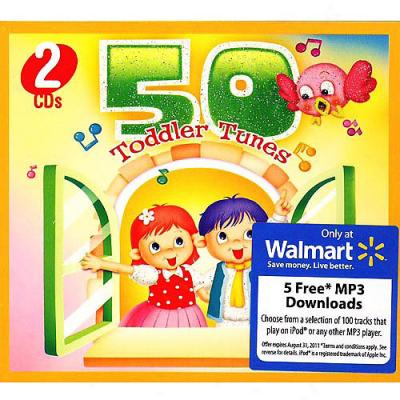 50 Toddler Tunes (2cd) (with 5 Exclusive Downloafs)