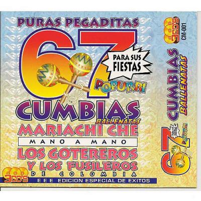 67 Popurri: Cumbias Ballenatas (3 Disc Box Set)