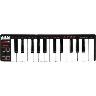 Akai Lpk25 Latpop Performance Compact Keyboard Controller