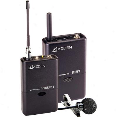 Azden Wireless Uhf Lavalie Microphone System