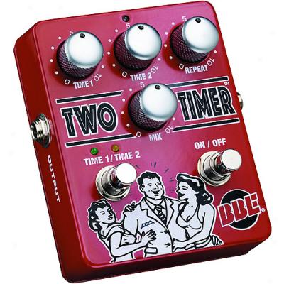 Bbe Two- Timer Dual Mode Analog Delay Pedal