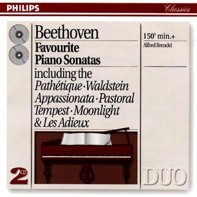 Beethoven: Favourite Piano Sonatas/alfred Bredel