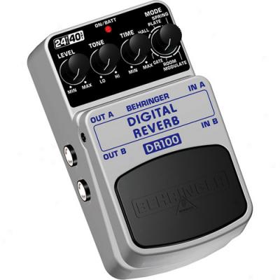 Behringer Dr600 Digital Reverb Pedal