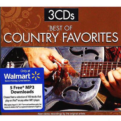 Best Of Country Favorites (3 Disc Box Set) (with 5 Exclusive Downloads)