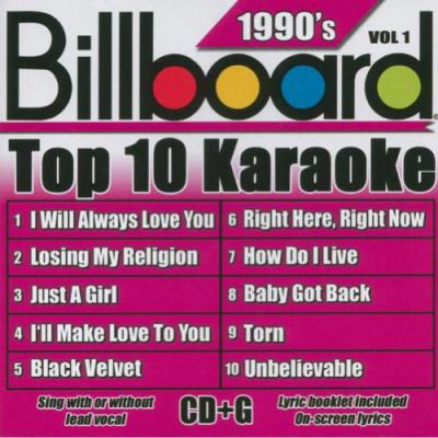 Billboard Top 10 Karaoke: 1990's, Vol.1