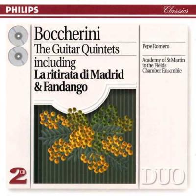 Boccherini: The Guitar Quintets / Pepe Romero, Asmf