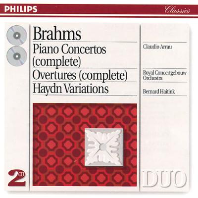 Brahms: Pianno Conceros/overtures/haydn Variations